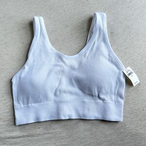 Offline white sports bra